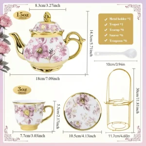 20pcs Porcelain Tea Set